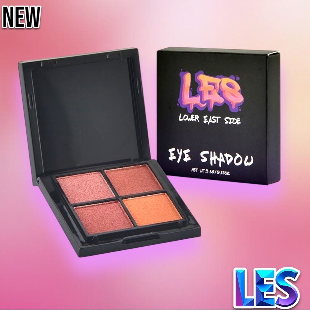 New LES Beauty (Lower East Side) Punk Rock Eyeshadow Squad Palette